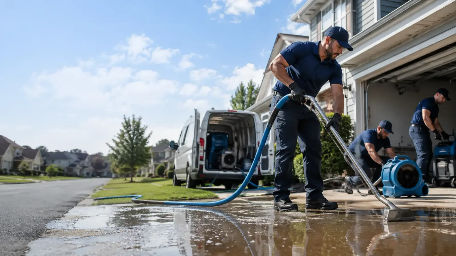 Flood Damage Restoration in Oldenburg, IN
